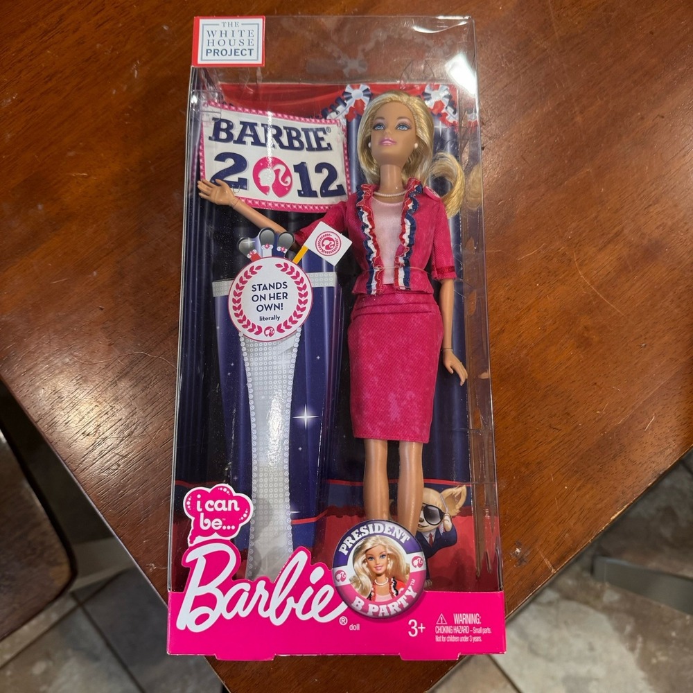 Barbie 2012 I Can Be President Doll Collector Edition 12in MPN X5323
